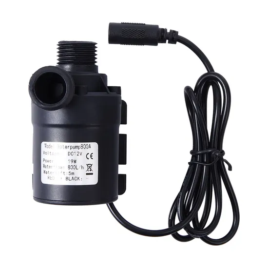 Brushless Micro Solar Powered Fountain 12 Volt Motor High Pressure Electric Mini DC 12V/24V Submersible Water Pump 