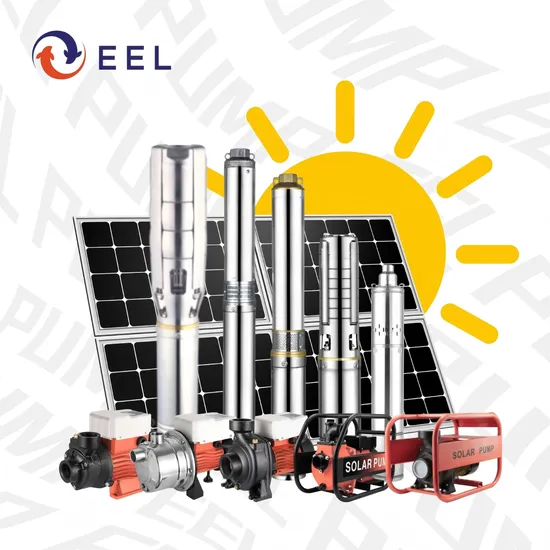 3inch 4inch 1HP 2HP Solar Powered Submersible Borehole Pump Well Pump with Solar Panel Kit Bomba Solar Submercible DC Controller for Agricultural Irrigation 