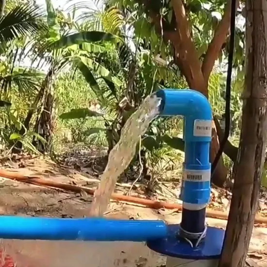 Solar Panel Powered DC Water Pump 