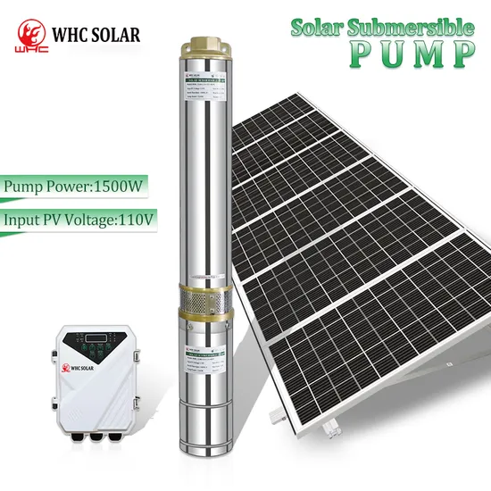 Whc Solar Powered Water Pump, Submersible Solar Water Pump, Solar Pump with MPPT Controller 