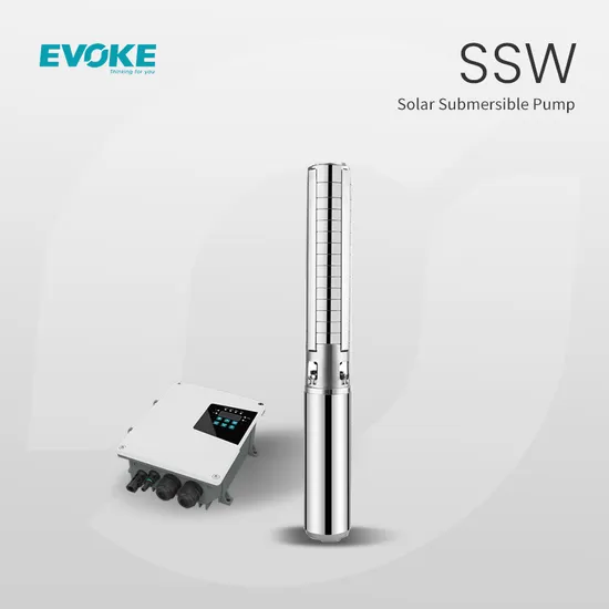 Evoke Ssw Solar Powered DC Submersible Deep Well Borehole Water