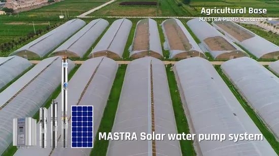 Submersible Solar Powered Water Pumps Centrifugal Solar Borehole Pump 