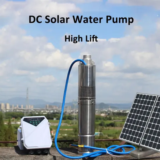 a DC Solar Pump for Deep Well Price Solar Powered Water Pump for Agriculture DC Solar Submersible Pump 